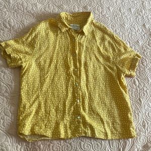 💛Dotted LINEN blouse⛅️